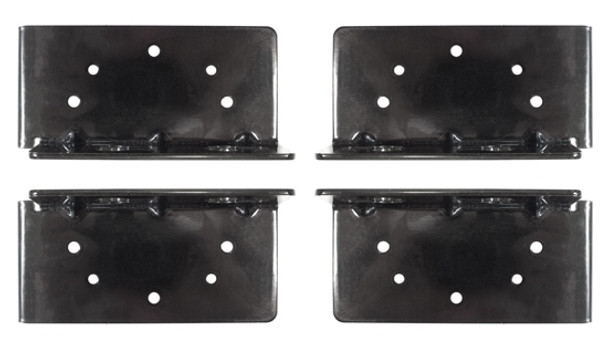 Bed Bracket Set For Standard Beds, Black