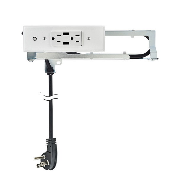 Docking Drawer Charging Outlet, Blade, White Cover Plate 1