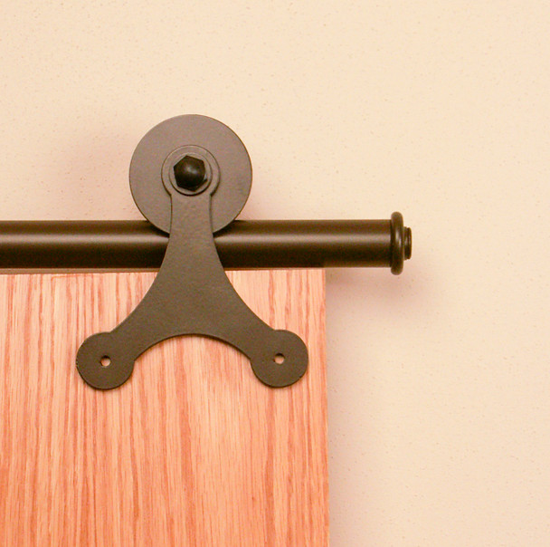 Tri-Star 8-Ft. Rolling Door Hardware Long Bracket Kit, Oil Rubbed Bronze