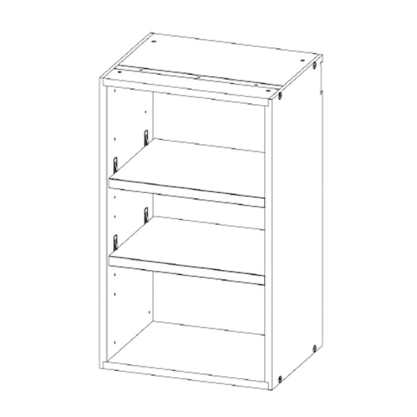 Open Wall 24 W X 36 H X 12 D - Standard  Series by Open Air Cabinets