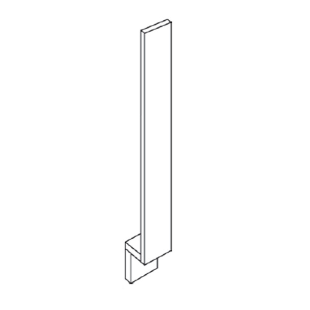 Filler 3 W X 34-1/2 H X 3/4 Th - Luxor Espresso Series by CNC