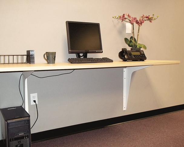 Workstation bracket 24" x 29" , Black