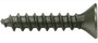 Wood Screw #10 x 1'', Satin Nickel