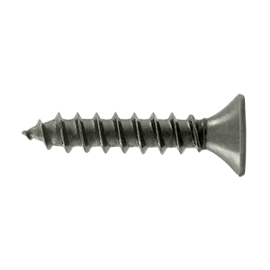 Wood Screw #10 x 1", Antique Nickel - 77250