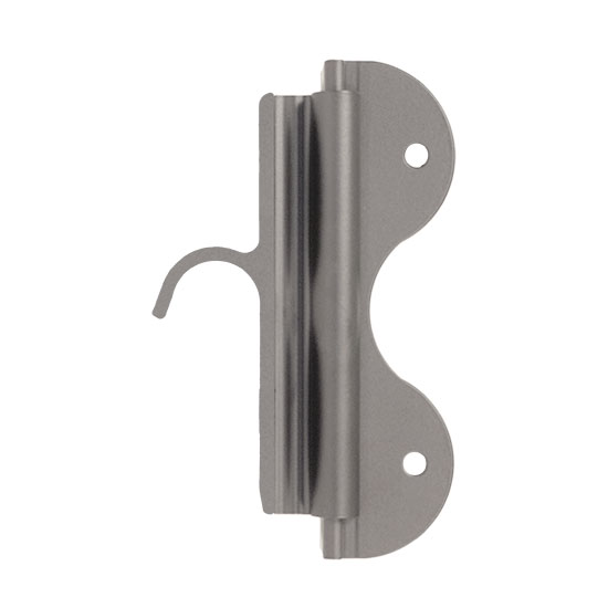 Top Sliding Hook Assembly Satin Nickel