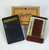 Leather-Wrapped Magnetic Money Clip Card Case  (Black)