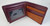 Florsheim burgundy w/tan pass case wallet