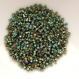 11/o Delica Beads Metallic Teal Iris 5g Miyuki Cylinder DB027 DB0027