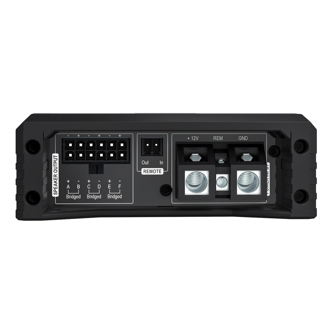 HELIX 206 DSP — speaker outputs and power side
