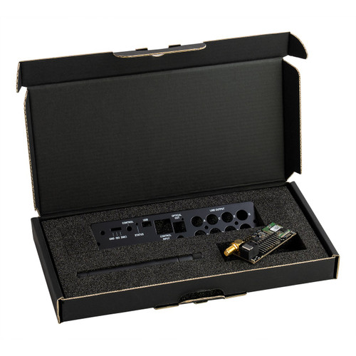 HELIX BT HD Extension Card — kit contents with module, antenna and end panel