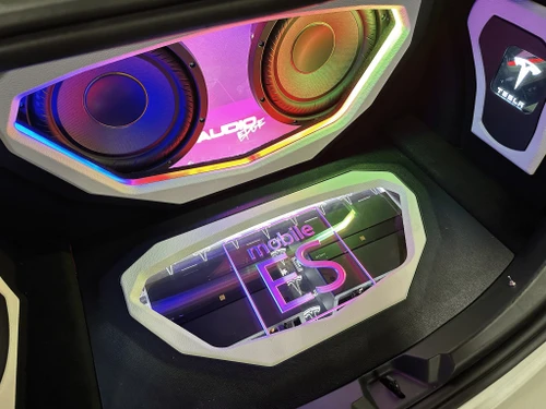 Tesla Model 3 build at Audio Edge