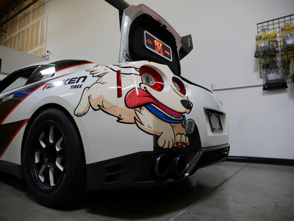 Nissan GT-R audio build at Audio Edge in Scottsdale