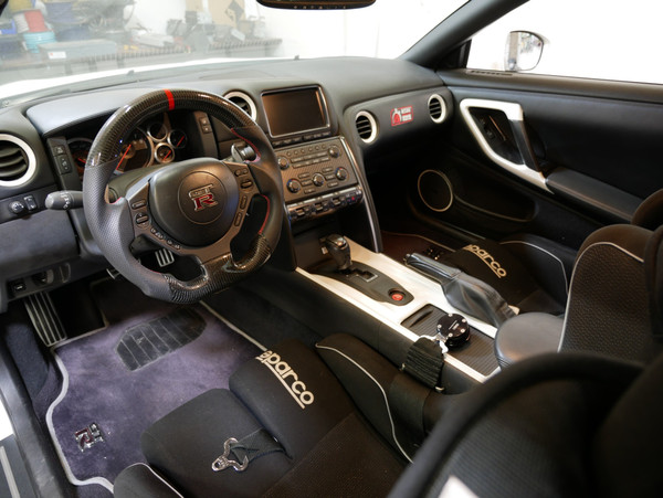 Nissan GT-R audio build at Audio Edge in Scottsdale