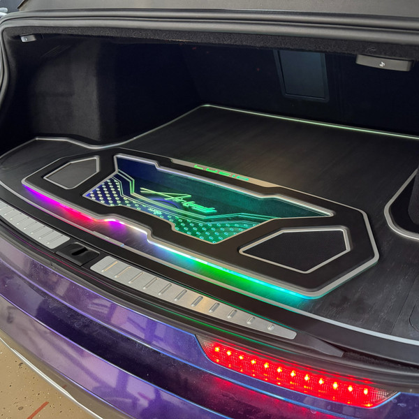 Lucid Air audio build at Audio Edge in Scottsdale