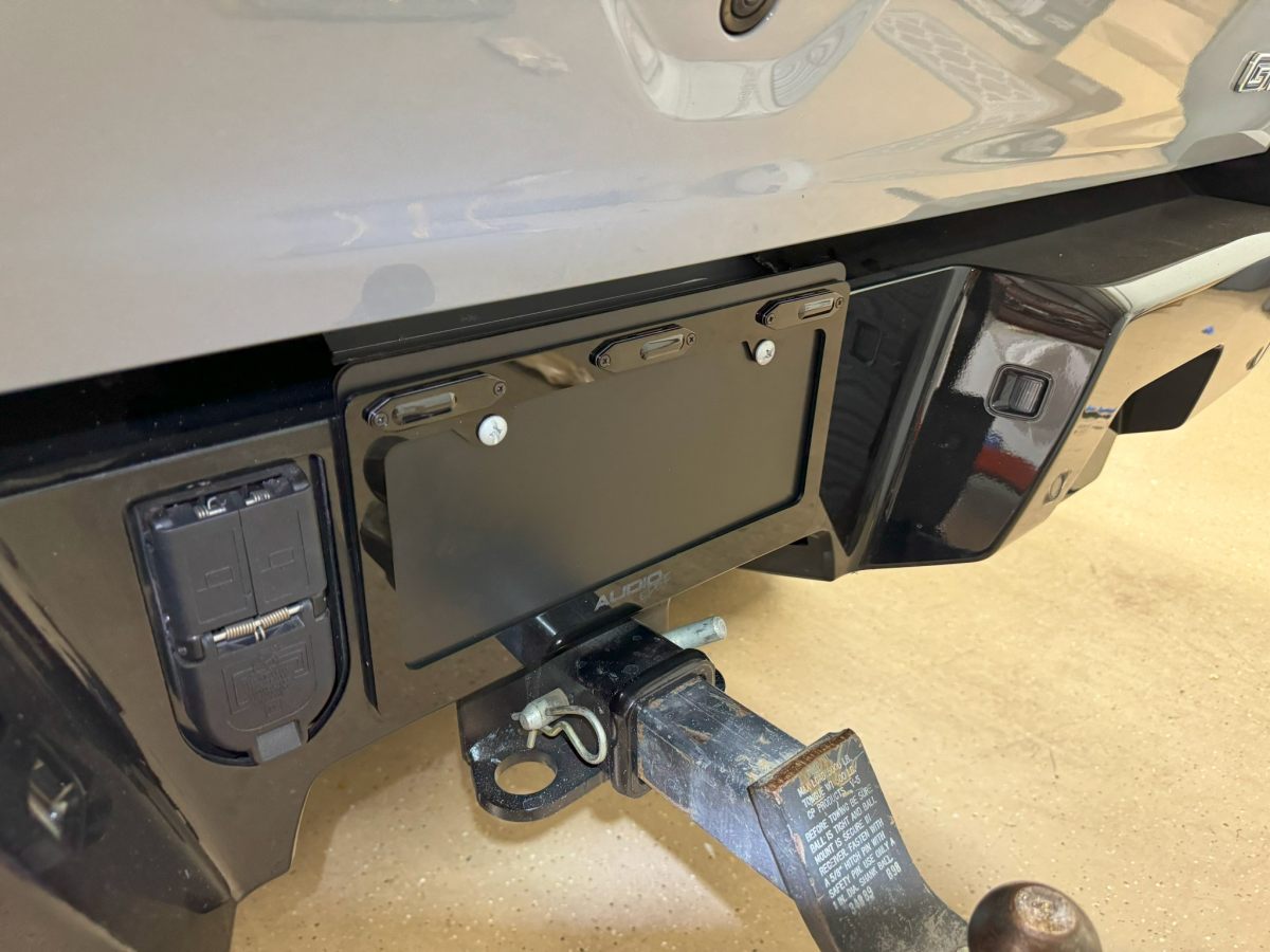 OEM+ audio system installation in a 2024 Hummer EV