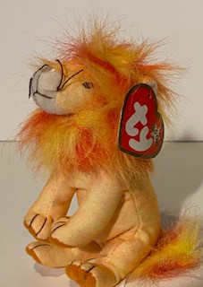 Bushy The Lion-Ty Teenie Beanie Babies-Super Price - Ddi