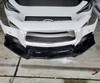 OEM STYLE CARBON FIBER FRONT BUMPER &  FRONT LIP for INFINITI Q60