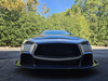 OEM STYLE CARBON FIBER FRONT BUMPER &  FRONT LIP for INFINITI Q60