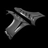 GTD Style Carbon Fiber  Fender Vent for Ford Mustang GT Dark Horse S650 2024+