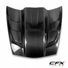 ZR2 Style Carbon Fiber hood for c6 corvette 2005-2013