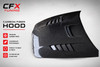 CFX TUNING  Carbon Fiber Hood For Porsche Panamera 970