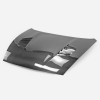 Carbon Fiber Hood VRS Style for Nissan 370Z Z34 Fairlady Z Vented
