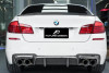 FD Carbon Fiber Rear Diffuser for BMW M5 & 5 series F10 F11 F18 520 528 535 with M-Package