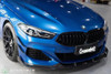 Carbon Dry Carbon Fiber Front Lip Ver.1 for BMW G14 G15 G16 8 Series 840i 850i