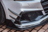 Carbon Fiber Front Bumper Canards for Audi S7 & A7 S Line & A7 2019-ON C8