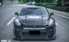Stage 2 Front Bumper & Front Lip for Nissan GTR GT-R R35 2008-2016 Facelift Conversion Kit 