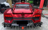 2009-2014 Lamborghini Gallardo BKSS Style Rear Bumper