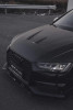 Carbon Dry Carbon Fiber Front Lip Ver.2 for Audi S4 & A4 S Line 2017-2018 B9