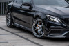 Carbon Dry Carbon Fiber Front Lip for Mercedes Benz W205 C63 C63S 2015-ON Coupe 2 Door Sedan 4 Door