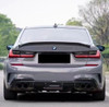 Carbon Dry Carbon Fiber Rear Diffuser Ver.1 for BMW 3 Series G20 2019-2022