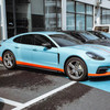 Dry Carbon fiber mirror Caps for Porsche  Panamera 971 2017-2021 LHD with lane assist Side Mirror Cover