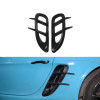Carbon Fiber Side Fender Air Vent cover For Porsche Cayman/Boxster 
