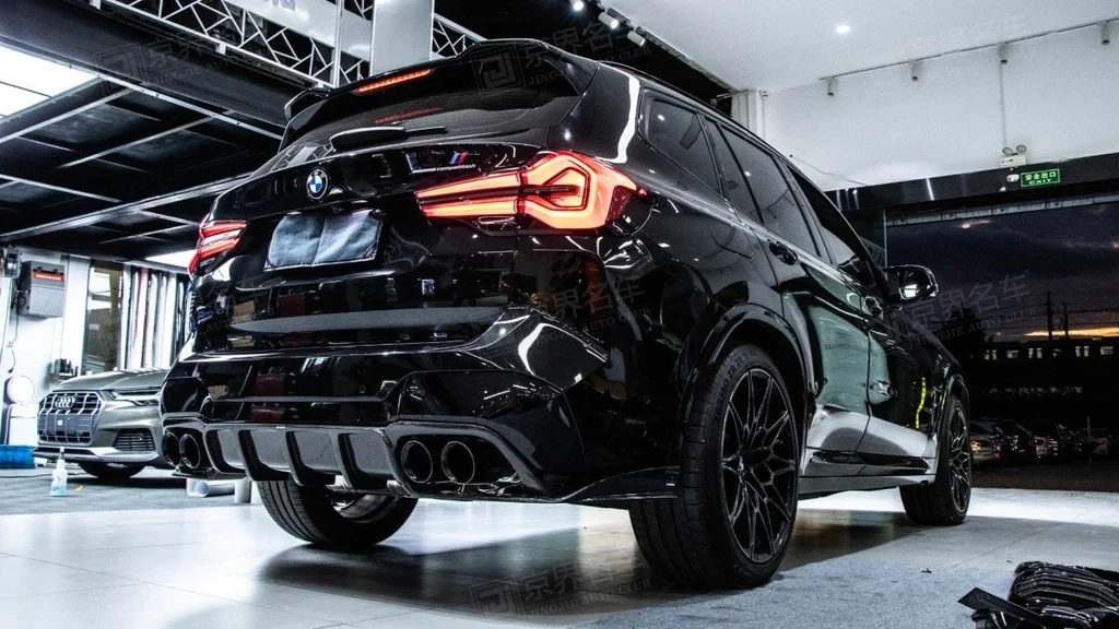 Carbon Fiber Rear Diffuser V1 for BMW X3M X3MC F97 2019-ON