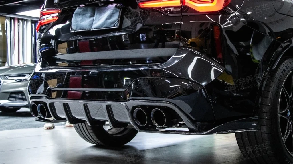 Carbon Fiber Rear Diffuser V1 for BMW X3M X3MC F97 2019-ON