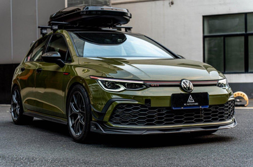 Front lipfor Volkswagen GTI & R-line MK8 Carbon Fiber