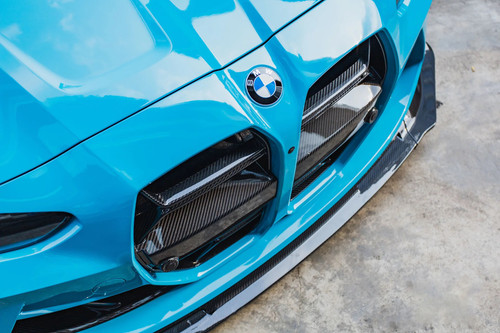 V Style Front Lip for BMW M3/C/CS G80 G81 & M4/C/CS G82 G83 Carbon Fiber
