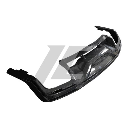 Carbon Fiber  Rear Bumper diffuser  for Mustang Dark House 2024+