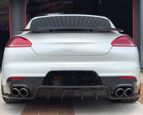 Carbon Fiber Rear Diffuser For Porsche panamera 970.2