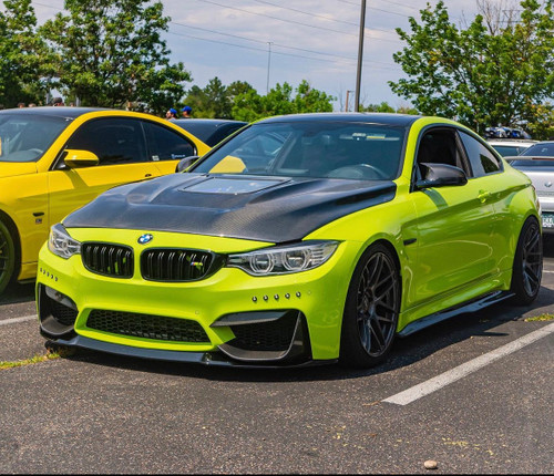 Carbon Fiber Glass transparent Hood GTS Style BMW M3 / M4 F80 F82 F83 Carbon Fiber Glass transparent Hood GTS Style BMW M3 / M4 F80 F82 F83