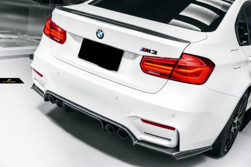 Carbon EOX Carbon Fiber Rear Diffuser for BMW F80 F82 F83 M3 M4 Carbon EOX Carbon Fiber Rear Diffuser for BMW F80 F82 F83 M3 M4