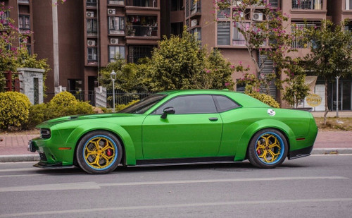 Wide Body Front & Rear Fender Flares Wheel Arches 8Pcs for Dodge Challenger 2007-2022