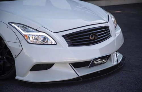 Front Bumper & Front Lip Splitter for Infiniti G37 2 Door Front Bumper & Front Lip Splitter for Infiniti G37 2 Door