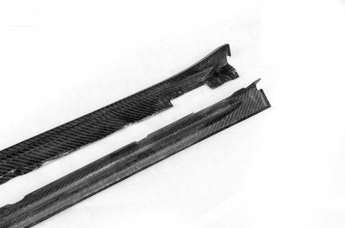 Carbon Fiber Side Skirts Ver.2 for Porsche Panamera 971 / Turbo / GTS 2017-ON Carbon Fiber Side Skirts Ver.2 for Porsche Panamera 971 / Turbo / GTS 2017-ON