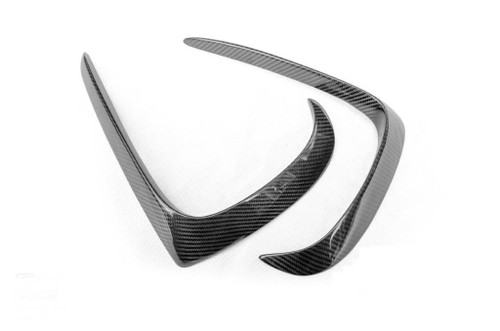 Carbon Fiber Upper Valences for Porsche Panamera 971 / Turbo / GTS 2021-2022 Carbon Fiber Upper Valences for Porsche Panamera 971 / Turbo / GTS 2021-2022
