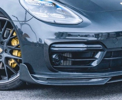 Carbon Fiber Upper Valences for Porsche Panamera 971 / Turbo / GTS 2021-2022 Carbon Fiber Upper Valences for Porsche Panamera 971 / Turbo / GTS 2021-2022