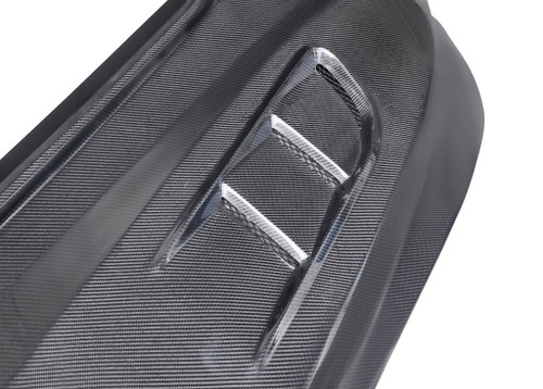 Carbon Fiber Glass Transparent Hood Stage 2 ( Raised 2 inches ) for Ford Mustang S550.1 2015- 2017 Carbon Fiber Glass Transparent Hood Stage 2 ( Raised 2 inches ) for Ford Mustang S550.1 2015- 2017